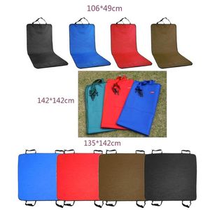 Wholesale car seat pet protector resale online - Car Seat Covers Waterproof Back Pet Cover Protector Mat Rear Safety Travel Accessories For Cat Dog Carrier T3EF