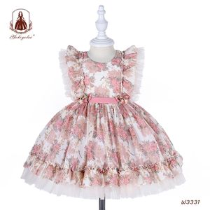 robes de broderie bébé achat en gros de Robe pour enfants Première année Nouveauté Été Robe de princesse des filles Lolita Filles