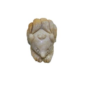 fox figurine оптовых-Подарок натуральный хрустальный камень резьба из руки девятьххвостая лиса статуэтка Рейки кварцевый минеральный драгоценный камень заживление счастливого амулета дома украшения