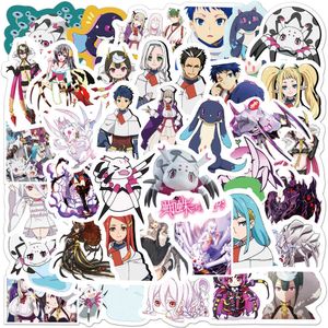 car stickers decoration toptan satış-10 adet Yeni Anime Spider Graffiti Etiketler içine Reenkarnasyon Ne Bavul Dizüstü Kaykay PVC Sticker Araba