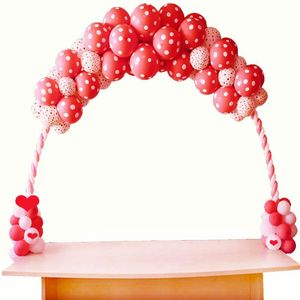 арка воздушного шара на столе оптовых-Сторона украшения Стол Баллон Арка Маленькие аксессуары