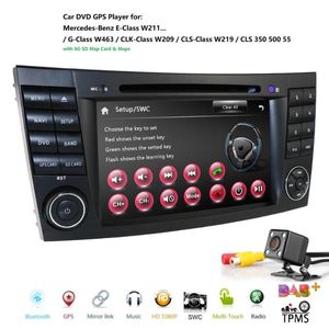 Player Car DVD for EクラスW211 W209 W219ラジオステレオGPSナビゲーションシステムDAB BT USBフリーカメラ GMap