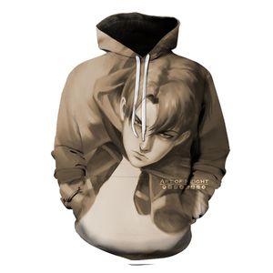Wholesale attack on titan resale online - Attack On Titan Heart fashion men s style is a D printed hoodie visual impact party top punk goth round neck high quality American sweatshirt hoodie