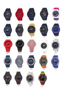 alta qualidade levou relógios venda por atacado-Esportes de quartzo dos homens relógio digital LED Display duplo Todos os ponteiros podem ser operados com alta qualidade