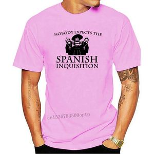 Koszulki męskie Nobody spodziewa się hiszpańskiej inkwizycji t shirt Top Monty Pythonrsquos Latający Cyrk Outdoor Wee Tee