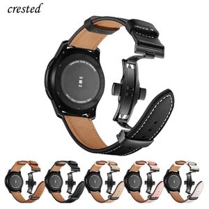 Watch Bands Italy Leather Strap For Samsung Galaxy mm mm Gear S3 Frontier Belt Bracelet Huawei Gt e Pro Mm mm Band