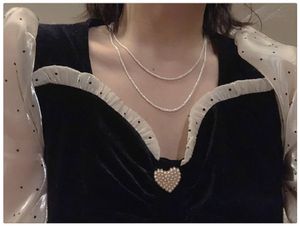 koreanische teile großhandel-2021 Beutelteile glänzende silberne nackte Halskette mit leichten Luxus koreanischer vielseitiger Nischen Halsband Caterpillar Kettenzubehör