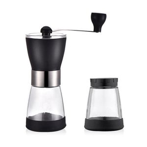 Wholesale seal manual resale online - Manual Coffee Grinders Grinder Hand Machine With Glass Sealed Jar