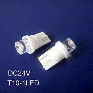 Lampor Högkvalitativ DC24V T10 LED Dashboard Varningsindikator W5W Pilot Lamp Signal Light