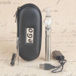 caneta vaporizador transparente venda por atacado-Dispositivo do vaporizador do vaporizador do vaporizador da cera do ego T para bateria da bateria de ml Capacidade clara mAh mah mAh