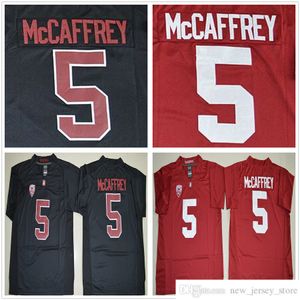 futbol formaları indirim yapıyor toptan satış-NCAA İndirim Stanford Kardinal Koleji Futbol Giyim Formaları Christian McCaffrey Jersey Ev Yol Kırmızı Siyah Ücretsiz Hızlı Sevkiyat