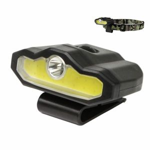 XPE COB LED Cap Light Clip Headlamp Modes USB Rechargeable Hunting Camping Cycling Fishing Head Lamp Lantern Headlamps