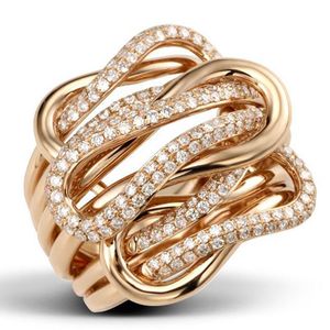 Trouwringen mode goud zilver kleur riem kruis belofte ring pave kristal zirkoon verlovingsband voor vrouwen mannen partij sieraden