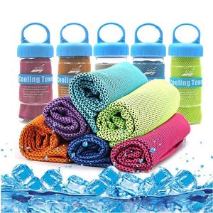 Towel Pc Outdoor Fitness Climbing Yoga Exercise Rapid Cooling Sports Microfiber Fabric Quick Dry Physical Ice Towels