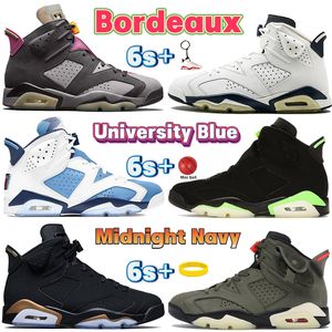 erkek basketbol ayakkabıları yeni toptan satış-Yeni Bordeaux Basketbol Ayakkabıları snight Gece Navy Üniversitesi Mavi Elektrikli Yeşil Erkek Koşu Sneakers Siyah Kızılötesi UNC Carmine Oreo DMP Eğitmenler