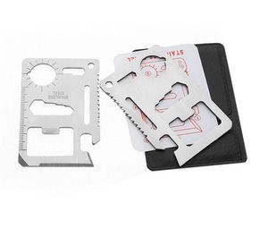 Wholesale wallet survival cards resale online - Stainless Steel In Pocket Wallet Credit Card Knife Openers Multi Tools Hiking Hunting Camping Survival Outdoors Gear Life Saving Kits