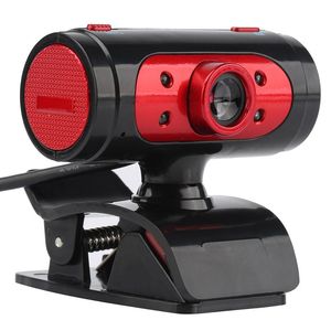 led sans conducteur achat en gros de Webcams caméra caméra USB microphone hd webcam avec et lumière de remplissage de LED pour le bureau PC de conducteur sans conducteur