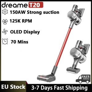 EU Stock Dreame T20 hand Cordless Dammsugare Intelligent All yta Brush kPa All In One Dust Collector Floor Carpet Aspirator inklusive moms