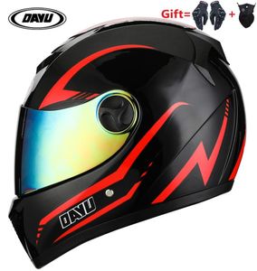 Motorcycle Helmets Gifts Dual Hilldown Off Road Full Face Helmet Dirt Bike ATV D O T Certified Casco For Moto Sport Man