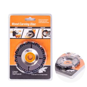 4 inch Angle Grinder Saws Chain Disc Woodworking Chains Wheel Tools Wood Slotting Saw Blade Wood Carving Discs Carve Cut or Shape