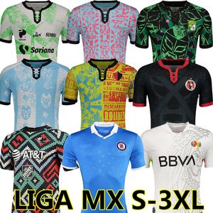 3XL LIGA MX Special Soccer Jerseys Cruz Azul Club Ameryka Santos Laguna Xolos de Tijuana Camisas de Football Koszula Romo Pineda Giovani Pre Dopasuj All Star