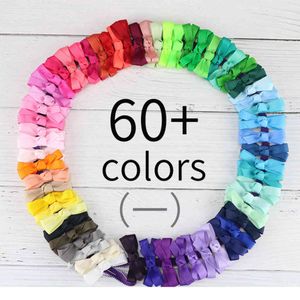 palabras dulces al por mayor-Baby Girl Hairbands Children Color Color Bowknot Bownot Harnetbands Kids Girl s Pein Bows One Word Clips Accesorios G4EMFW8