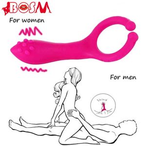Nowy Silicone G Spot Stymuluj Wibratory Dildo Sutek Klip Masturbować Wibrator Dorośli Sex Zabawki Dla Kobiet Mężczyzn Para