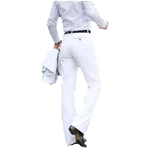 jeans blancs évasés achat en gros de Jeans pour hommes Produits pour pantalons évasés Taille blanche formelle