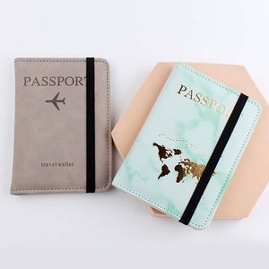 Wholesale multi function passport holder resale online - Card Holders Colors Women Men Vintage Business Travel Passport Covers Holder Multi Function ID Bank PU Leather Wallet Case