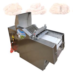 taze tavuk eti toptan satış-Otomatik Ticari Mutfak Et Taze Domuz Tavuk Ördek Kaz Kesme Makinesi Dondurulmuş Balık Kaburga Kesici Ters Dilimleme