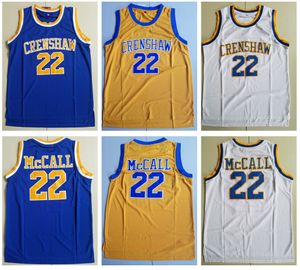 MENS LOVE and BASKETBALL MOVIE JERSEY Quincy McCall Crenshaw High School Shirts S XXL