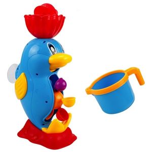 banyo oyuncakları su sprey toptan satış-Çocuklar Duş Banyo Oyuncakları Sevimli Sarı Ördek Waterwheel Fil Oyuncaklar Bebek Musluk Banyo Su Sprey Aracı Dabbling Oyuncak Dropshipping C3