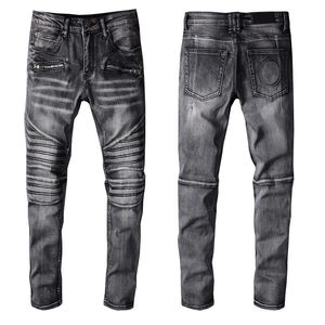 Fashion Mens Jeans Simple Summer Lightweight Denim Pants Large Size Famous Casual Solid Classic Straight Jean For Male