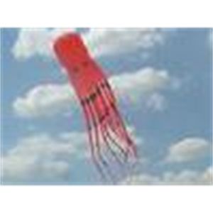 3d ft m singel linje stunt röd parafoil bläckfisk power sport kite utomhus leksak
