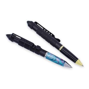 ingrosso g kit penna-Penne a sfera Gold Black Tactical Ball Pen Kit RZ BP340 G