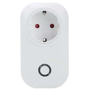ingrosso smart electric plug wifi-Videocamere Mini Presa Outlet elettrico WiFi Smart Home Plug con interruttore di alimentazione indipendente per ufficio