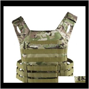 Polowanie Tactical Accessoris Body Armor JPC Płyta Przewoźnik Kamizelka Mag Chest Rig Airsoft Gear Loading Bear Kamizelki Kamuflaż BMRB qjic6