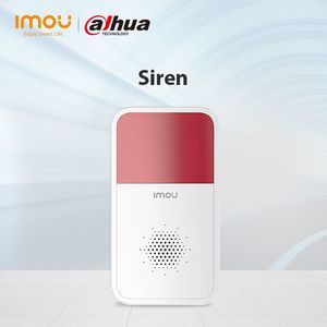 аккумулятор для сигнализации оптовых-Dahua IMou Smart Беспроводной стробил Сирена Sound Flash Light Isloor с литиевой батареей МГц домашняя сигнализация