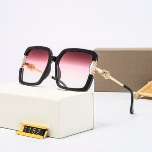 2021 Luxe Merk Aviaters Zonnebril voor Womens Mens Goggle Senior Brillen Vintage Metalen Zonnebril met Doos