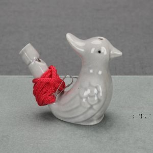 Bird Shape Whistle Waterbirds whistles Children Gifts Ceramic Water Ocarina Arts And Crafts Kid Gift Many StylesHWE12902