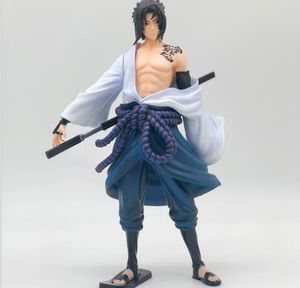 Action Toy Figures cm Naruto figure Sasuke curse seal childhood adult color box packaging anime PVC model ornaments