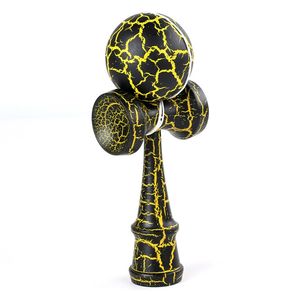 Attractive Kendama cm Funny Japanese Traditional Wood Toy Kendamas Ball Colorful PU Paint Wooden toys V2