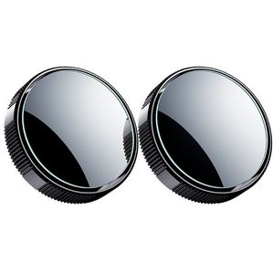 blinder fleck auto großhandel-Auto Rückansicht Umkehrende Kleine Runde Spiegel Blind Spot Grad Infinite Glas High Definition Reflective
