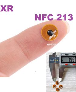 1000PCS FPC NFC Tag NFC Bytes Flexibel MHz FPC tagg för alla NFC Phone Smycken Anti förfalskning Label RFID Access Control System