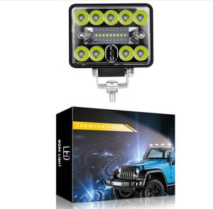 ingrosso 18x3w ha portato-3 pollici Mini W LED LED Light Light Bar Square Spot Fascio V V Off Luci da strada per camion x3w Auto SUV ATV IP67 Lampada
