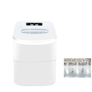 elektrik buzlu çay makinesi toptan satış-Beijamei kg h Küçük Yuvarlak Buz Makinesi Makinesi Ticari Elektrikli Buz Küp Yapma Makineleri Süt Çay Dükkanı