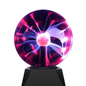 Night Lights Novelty Magic Crystal Plasma Ball Touch Lamp V V LED Light Child Nightlight Birthday Christmas Kids Decor Gift