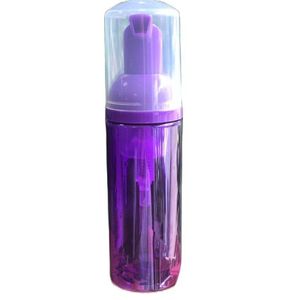 Storage Bottles Jars OZ ml Portable Foam Empty Pump Pink Purple Bottle Lotion Shampoo Dispenser With Rose Gold Silver For Sample