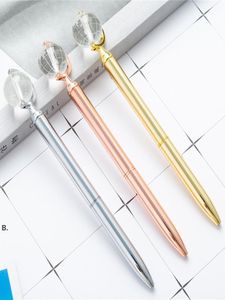 Globe Top Ballpoint Metal Pen Black Ink Medium Point mm School Office Supplies Stationery Gold Silver RRA11029