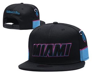 miami şapka
 toptan satış-Kaliteli erkek Spor Şehir Miami MN Tasarımcı Snapback Kapaklar Düz Ağız Şapkalar Ayarlanabilir Tasarım Beyzbol Gorra Bir Boyutu